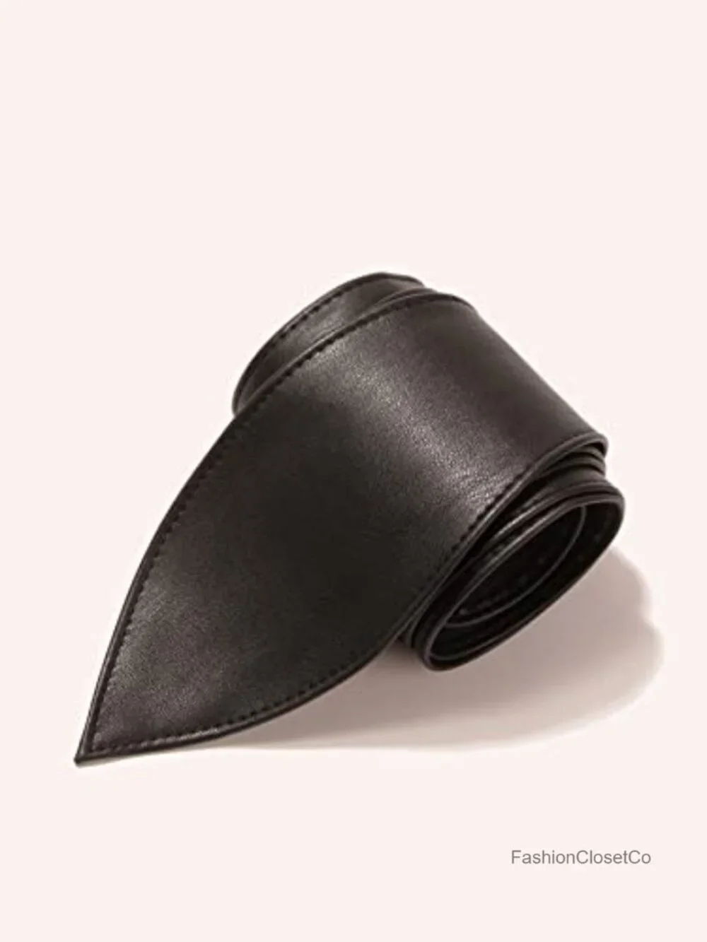 Women's Obi Cinch Belt Faux Leather Wrap Waistband
